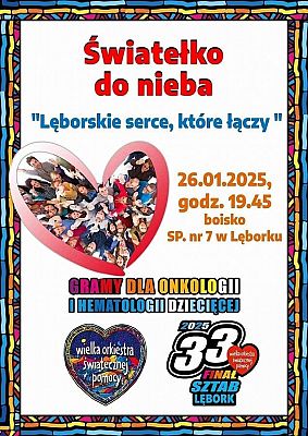 Grafika 2: 33. Finał WOŚP w Lęborku