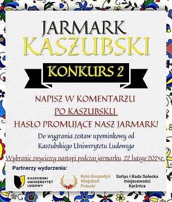 Grafika 3: III Jarmark Kaszubski w Karżnicy