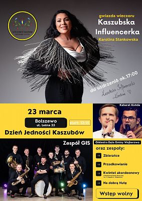 Grafika 2: Dzień Jedności Kaszubów 2025 - gmina Wejherowo