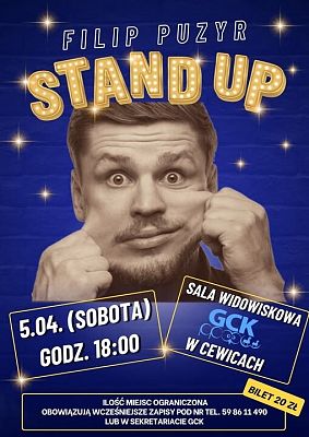 Stand up - Filip Puzyr w Cewicach grafika