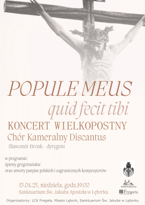 Koncert wielkopostny w Sanktuarium św. Jakuba grafika