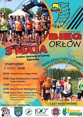 XXXIV Ogólnopolski Bieg Orłów grafika