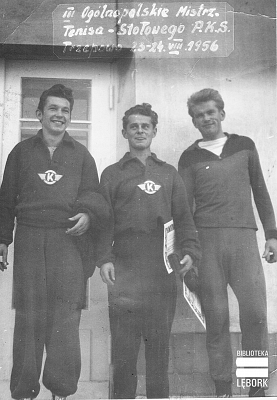 Historia lęborskiego tenisa stołowego i gwiazdy sportu Liceum Pedagogicznego w Lęborku grafika