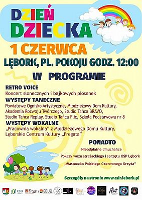 Grafika 1: Dzień Dziecka w Lęborku