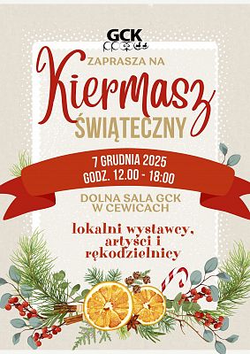 Grafika 1: Kiermasz świąteczny w Cewicach