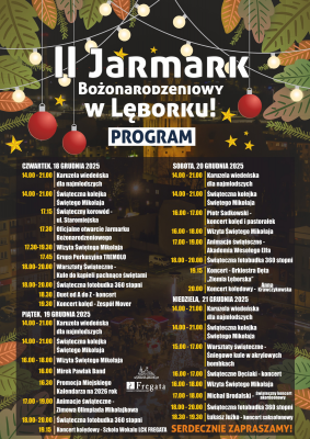 Grafika 2: II Jarmark Bożonarodzeniowy w Lęborku