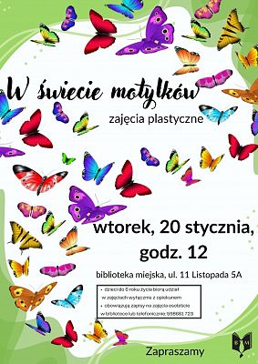 Grafika 3: Ferie zimowe w Bibliotece Miejskiej w Łebie