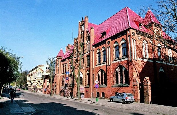 Budynek poczty w Lęborku
