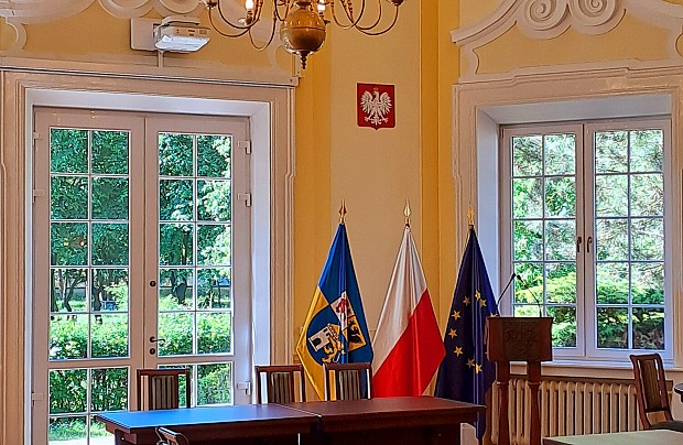 Reprezentacyjna sala obrad (fot. Henryk Sęk)