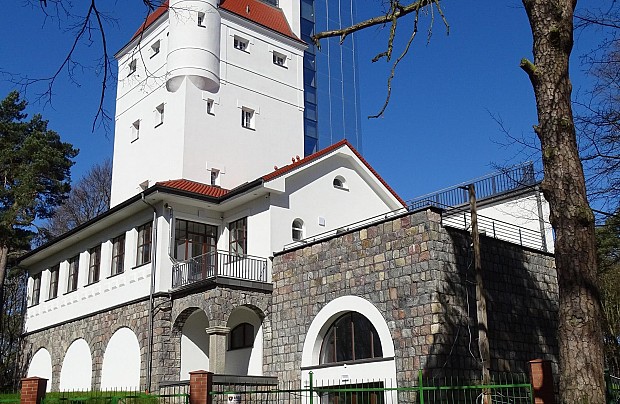 Budynek Wieży Ciśnień w Lęborku
