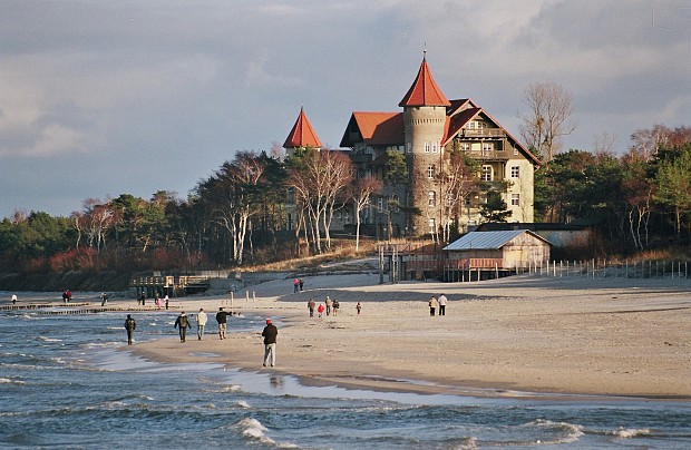 Plaża w Łebie