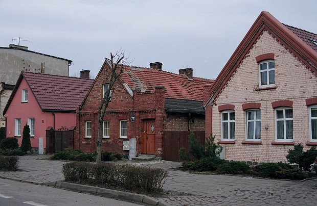 Zabudowa rybacka w Łebie