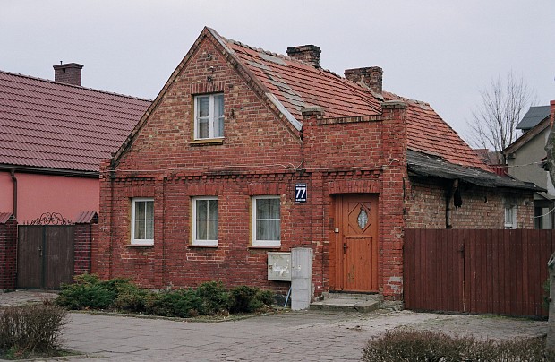 Zabudowa rybacka w Łebie