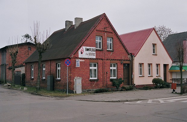 Zabudowa rybacka w Łebie