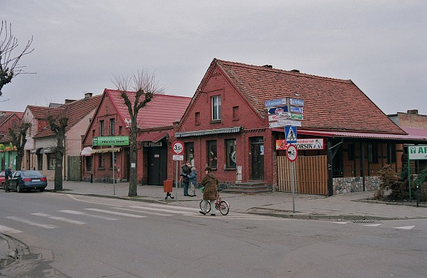 Zabudowa rybacka w Łebie