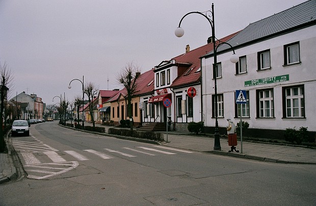 Zabudowa rybacka w Łebie