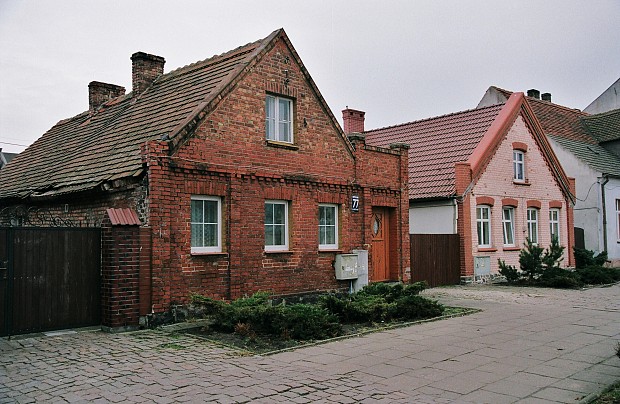 Zabudowa rybacka w Łebie