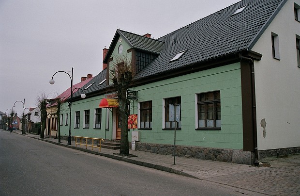 Zabudowa rybacka w Łebie