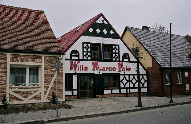 Zabudowa rybacka w Łebie