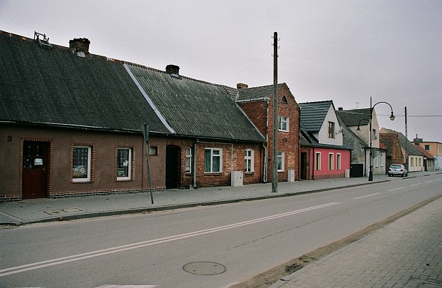 Zabudowa rybacka w Łebie