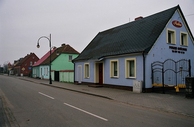 Zabudowa rybacka w Łebie