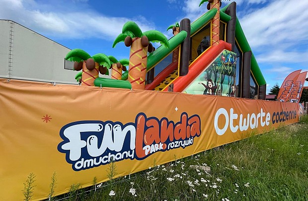 Zdjęcie ze strony www.facebook.com/funlandiadmuchanyparkrozrywki