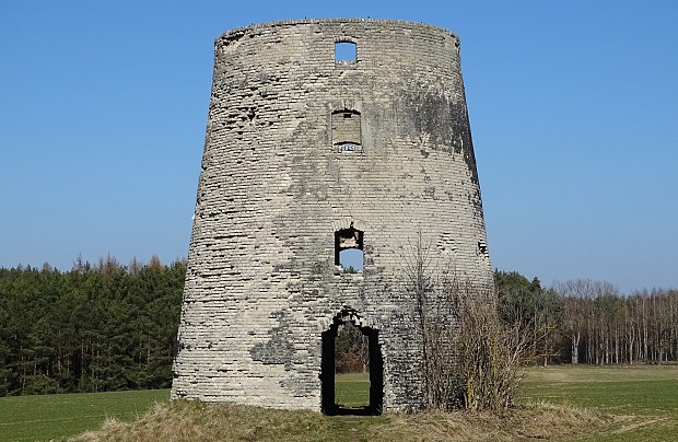 Stopa wiatraka holenderskiego w Pużycach