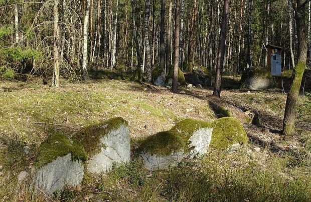 Łupawa – cmentarzysko megalityczne (tzw. wschodnie)