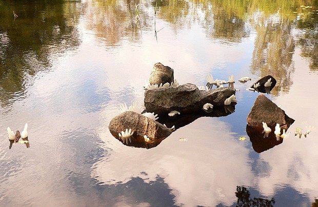 Przypałacowa Galeria Rzeźb w Poraju