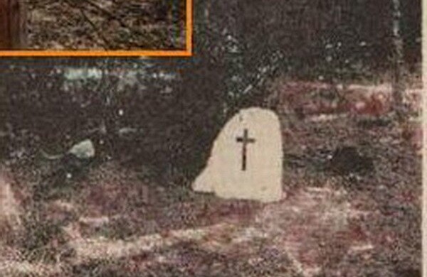 Kamień ku czci pocztyliona, rok 1925